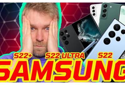 SAMSUNG S22, S22+ ir S22 Ultra | Gal jau užteks lenktų ekranų??? | Apžvalga
