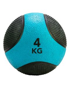 Medicininis kamuolys Tunturi - 4kg, juoda/mėlyna