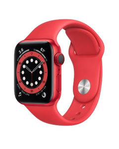 Išmanusis laikrodis APPLE Watch 6 GPS+Cellular, 40mm Red Aluminium Case, Red Sport Band