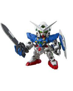 Žaislinė figurėlė - konstruojama robotas Gundam Exia GN-001, SD