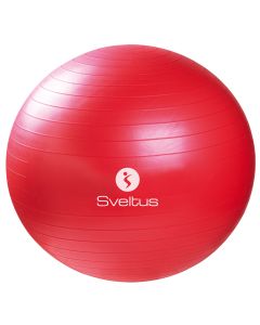 Gimnastikos kamuolys SVELTUS Anti-Burst, 65cm, raudonas