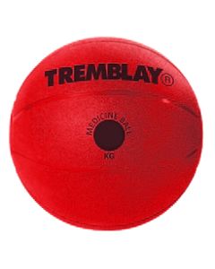 Svorinis kamuolys Medicine Ball 4kg D23cm Red mėtymui